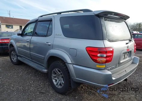 2004 Toyota Sequoia Limited V8 z USA, uszkodzony, nr VIN 5TDBT48A04S228152